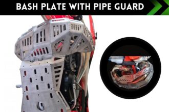 MitigatorSkid Plate (Bash Plate) With Pipe Guard Fits Beta RR 2015-2024
