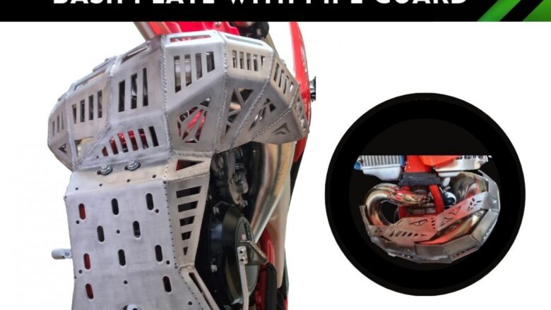  MitigatorSkid Plate (Bash Plate) With Pipe Guard Fits Beta RR 2015-2024