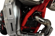 Mitigator Skid Plate (Bash Plate) With Pipe Guard Fits Beta Xtrainer 2015-2024
